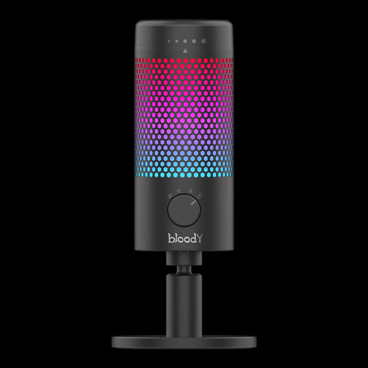 Bloody GM50 Pro RGB USB Gaming Microphone. Capture Clear Studio Sound for Streaming. Best Online Price in Pakistan.