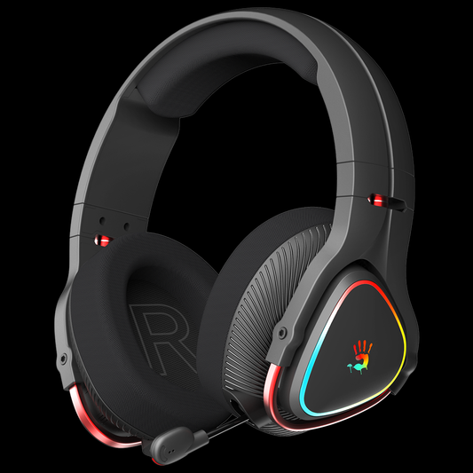 Bloody MR710 RGB Wireless Gaming Headset Black. Bluetooth Stereo Headphones Price in Pakistan.