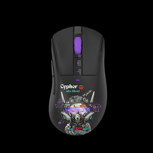 R73 Ultra Duo Dual Mode Wireless Gaming Mouse - Cypher Ghost