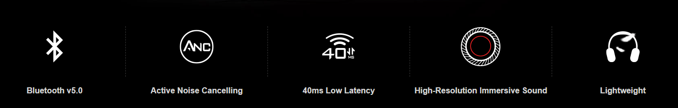 Bloody M320 ANC Bluetooth Gaming Headset Xcessorieshub