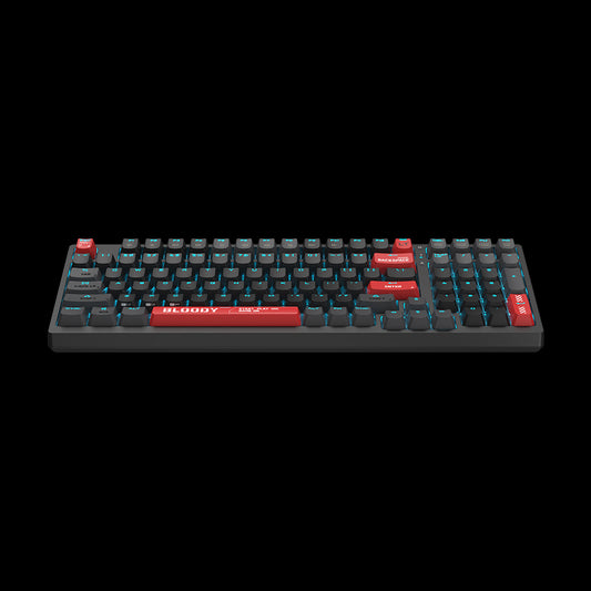 AT98 Alpha Optical Switch Mechanical Gaming Keyboard - Bloody Red