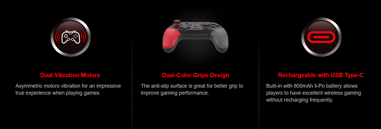 Bloody GPW50 2.4G Wireless & USB Gaming Controller Official Feature Guide - Part 4