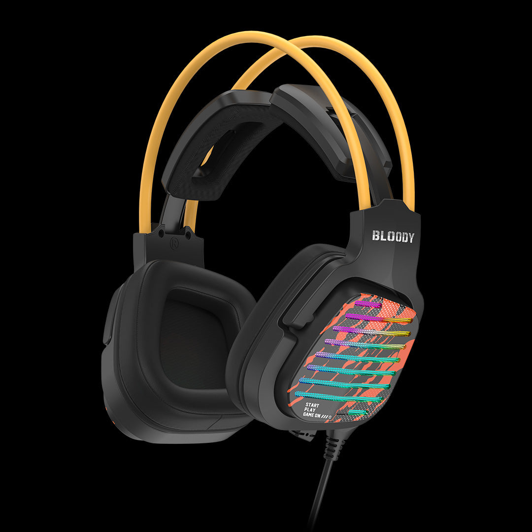 G565 Virtual 7.1 Surround Sound RGB Gaming Headset