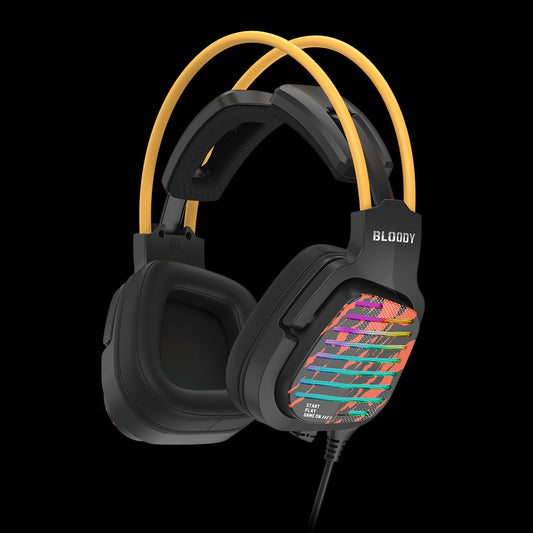 G565 Virtual 7.1 Surround Sound RGB Gaming Headset