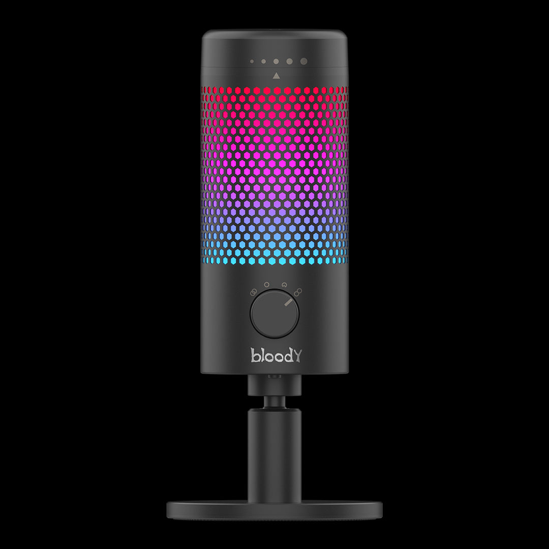 Bloody GM50 Pro RGB USB Gaming Microphone. Capture Clear Studio Sound for Streaming. Best Online Price in Pakistan.