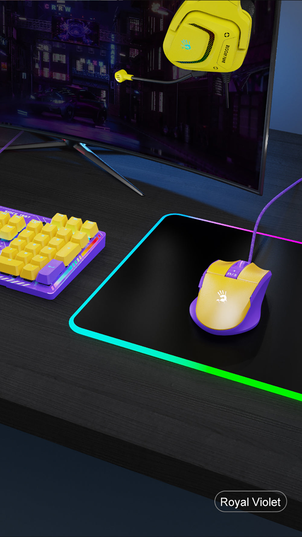 A4tech Bloody L65 Max Light Weight RGB Gaming Mouse 2000Hz Polling Rate 12000CPI 32 L65Max EN PD 15