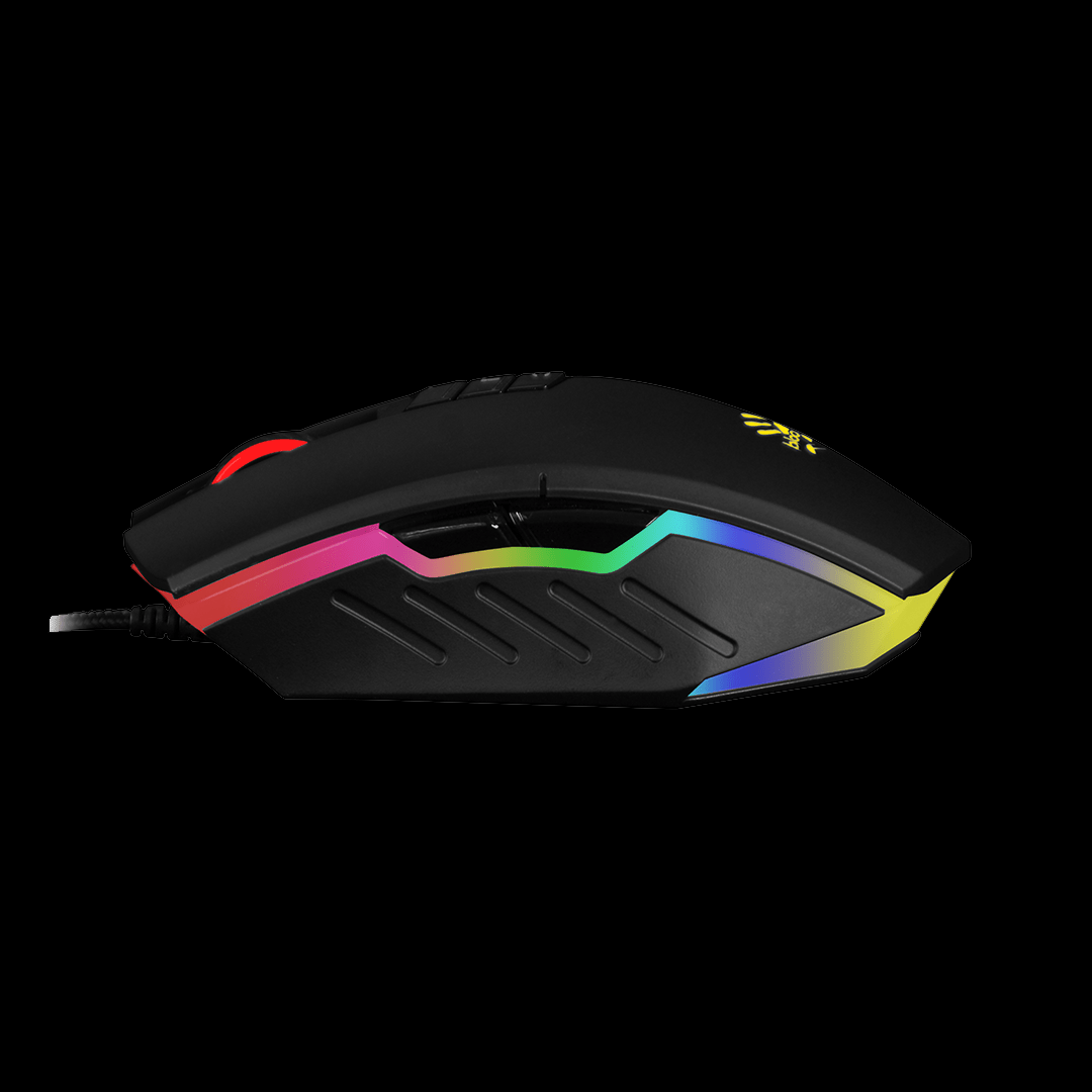 Bloody A70 Gaming Mouse Matte Black. High-Precision Wired RGB Gaming Mouse Price in Pakistan.