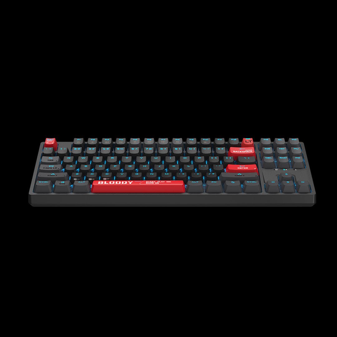 Bloody AT87 Alpha Optical Switch Mechanical Keyboard Bloody Red. RGB Gaming Keyboard Price in Pakistan.