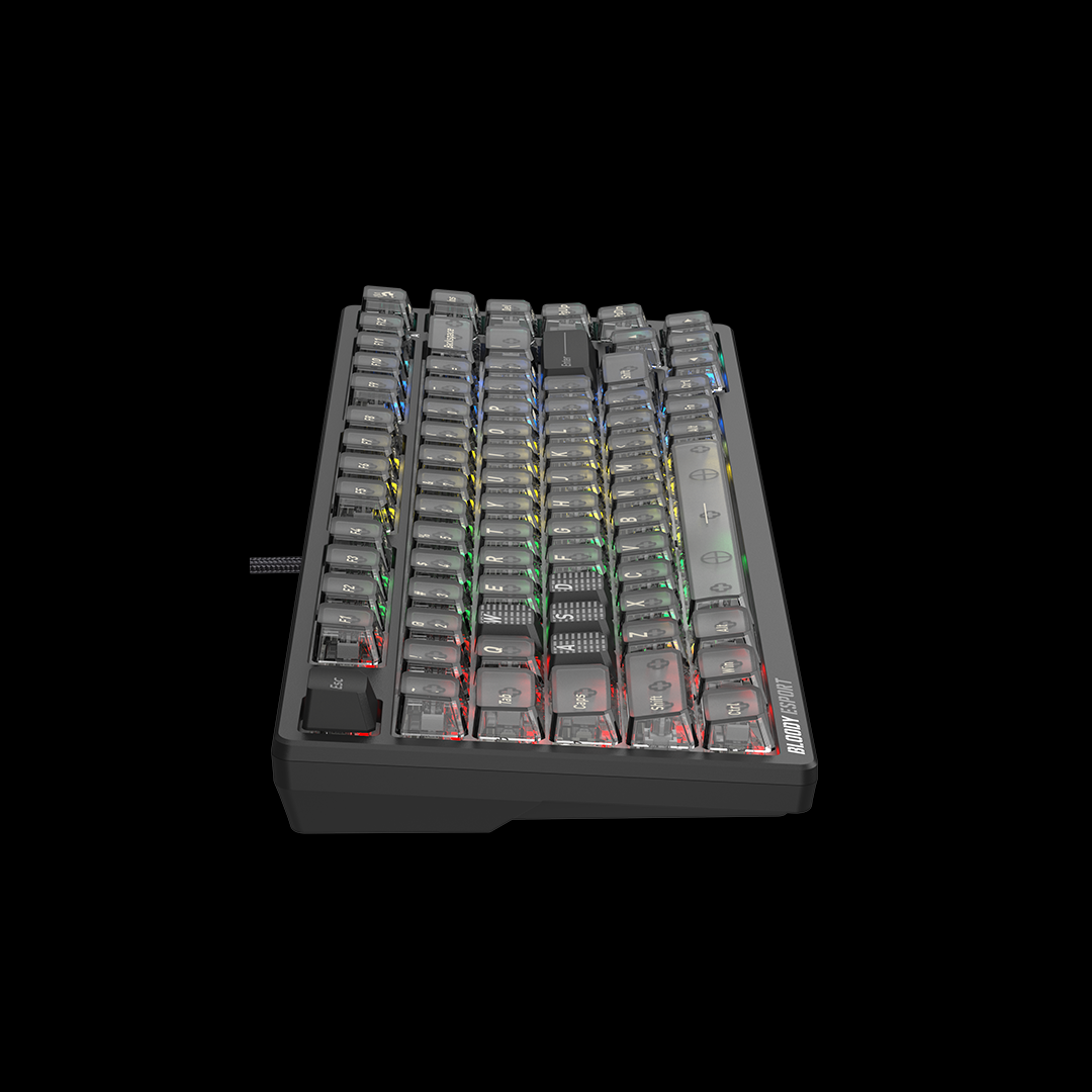 Bloody MS76 Magnetic Switch Gaming Keyboard Stellar Black Price in Pakistan