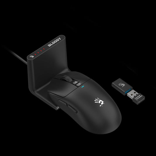 Bloody R72 Pro Duo Dual-Mode Wireless Gaming Mouse. High-Performance RGB Mouse Price in Pakistan for Gamers.