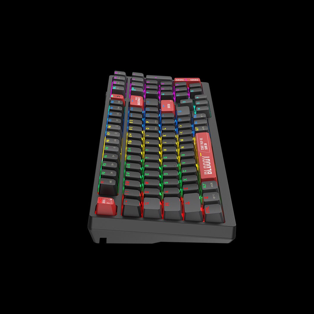 Bloody WS98 Bluetooth Wireless Mechanical RGB Gaming Keyboard. Rechargeable Keyboard Price in Pakistan.