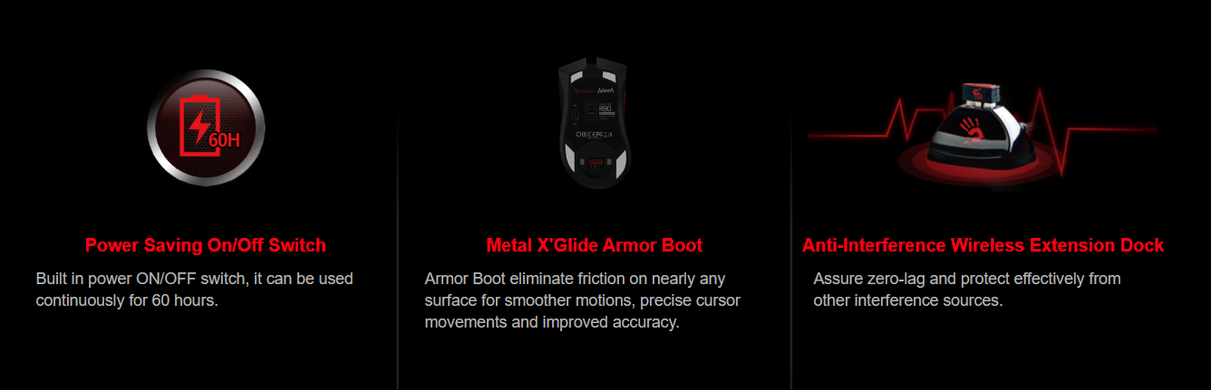 Bloody R90 Plus Naraka 2.4G Wireless Gaming Mouse Official Feature Guide - Part 3