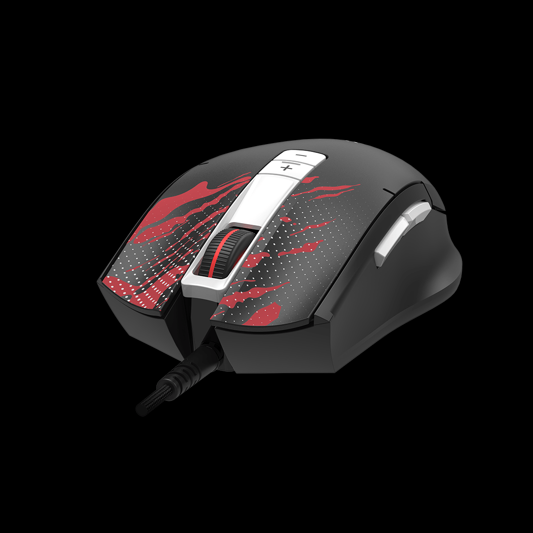 Bloody ES8 ESPORTS Gaming Mouse Fire Black. High-Precision RGB Wired eSports Mouse Price in Pakistan