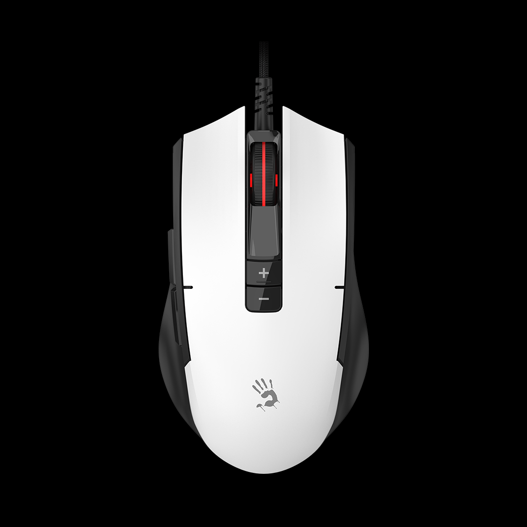 Bloody ES8 ESPORTS Gaming Mouse Panda White. High-Precision RGB Wired Gaming Mouse.