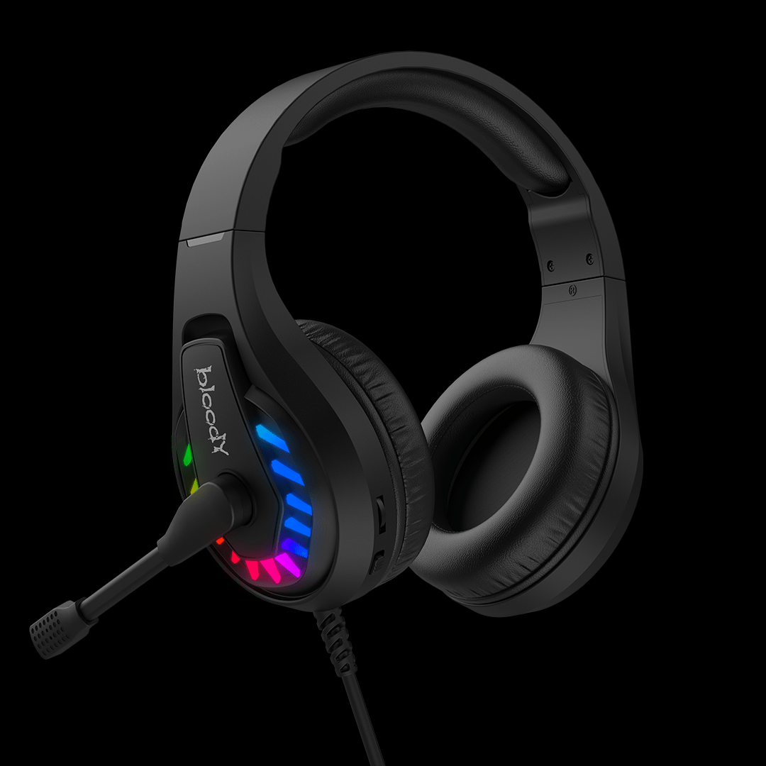 Bloody G230 Virtual 7.1 Surround Sound Gaming Headset. RGB Stereo Headphones Price in Pakistan.