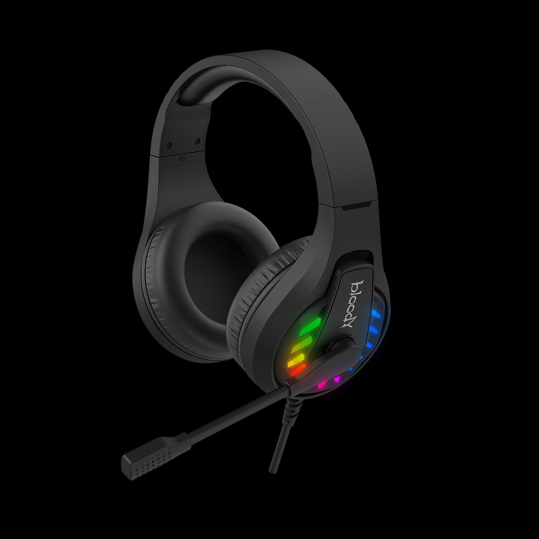 Bloody G230 Virtual 7.1 Surround Sound Gaming Headset. RGB Stereo Headphones Price in Pakistan.