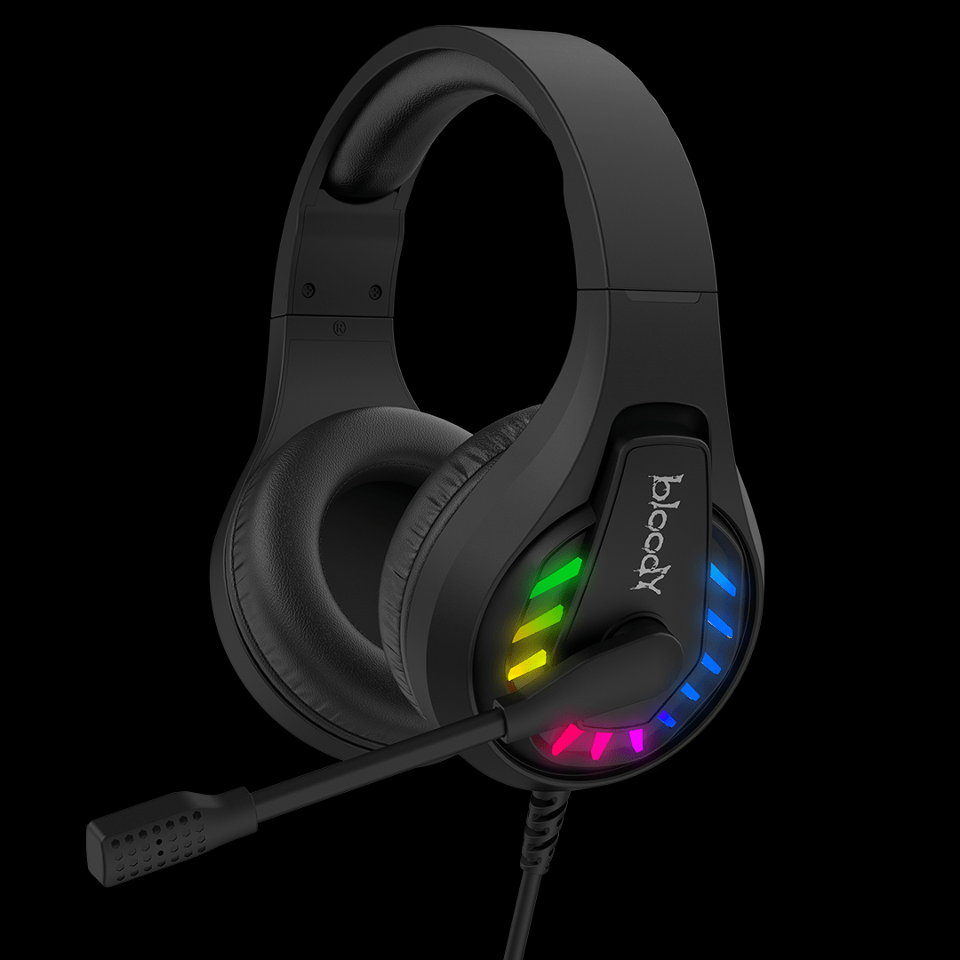 Bloody G230 Virtual 7.1 Surround Sound Gaming Headset. RGB Stereo Headphones Price in Pakistan.
