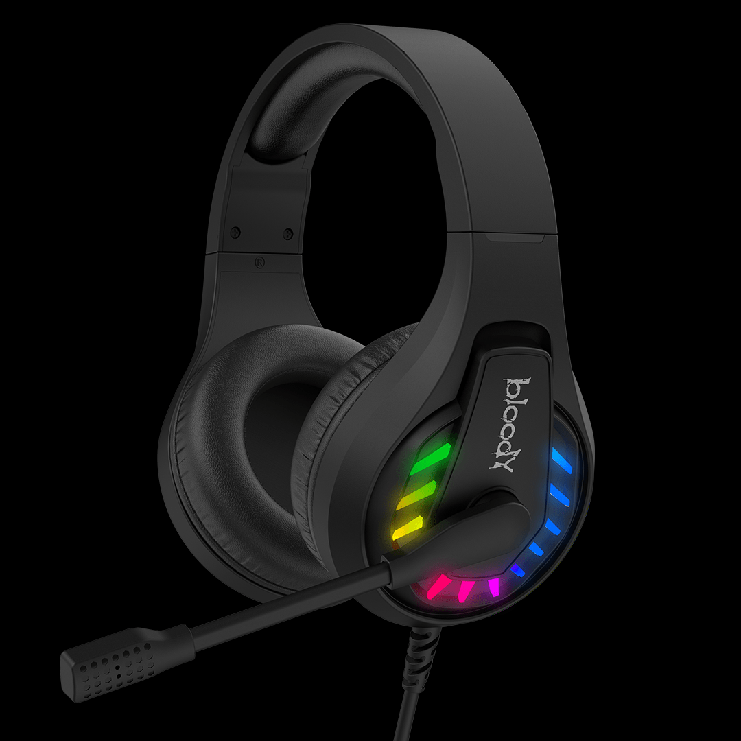 Bloody G230P Stereo Surround Sound Gaming Headset. RGB Stereo Headphones Price in Pakistan.