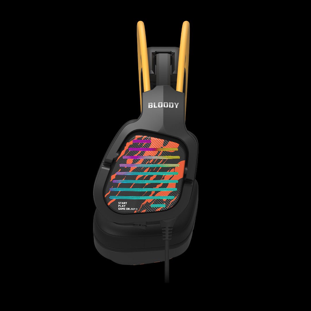 Bloody G565 Virtual 7.1 Surround Sound RGB Gaming Headset - USB Headphones Price in Pakistan.