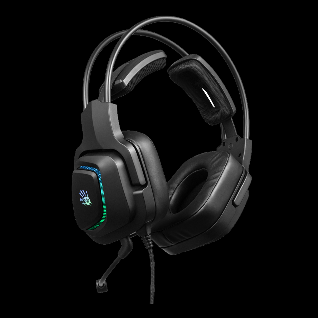 Bloody G575 Virtual 7.1 Gaming Headset Black. RGB Stereo Headphones Price in Pakistan.