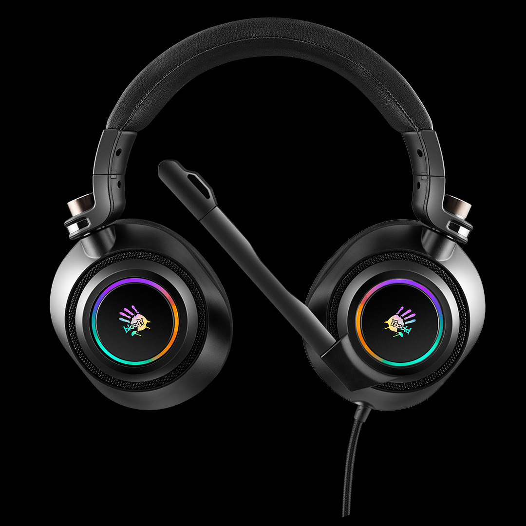 Bloody G580 Virtual 7.1 Surround Sound Gaming Headset. RGB Stereo Headphones Price in Pakistan.