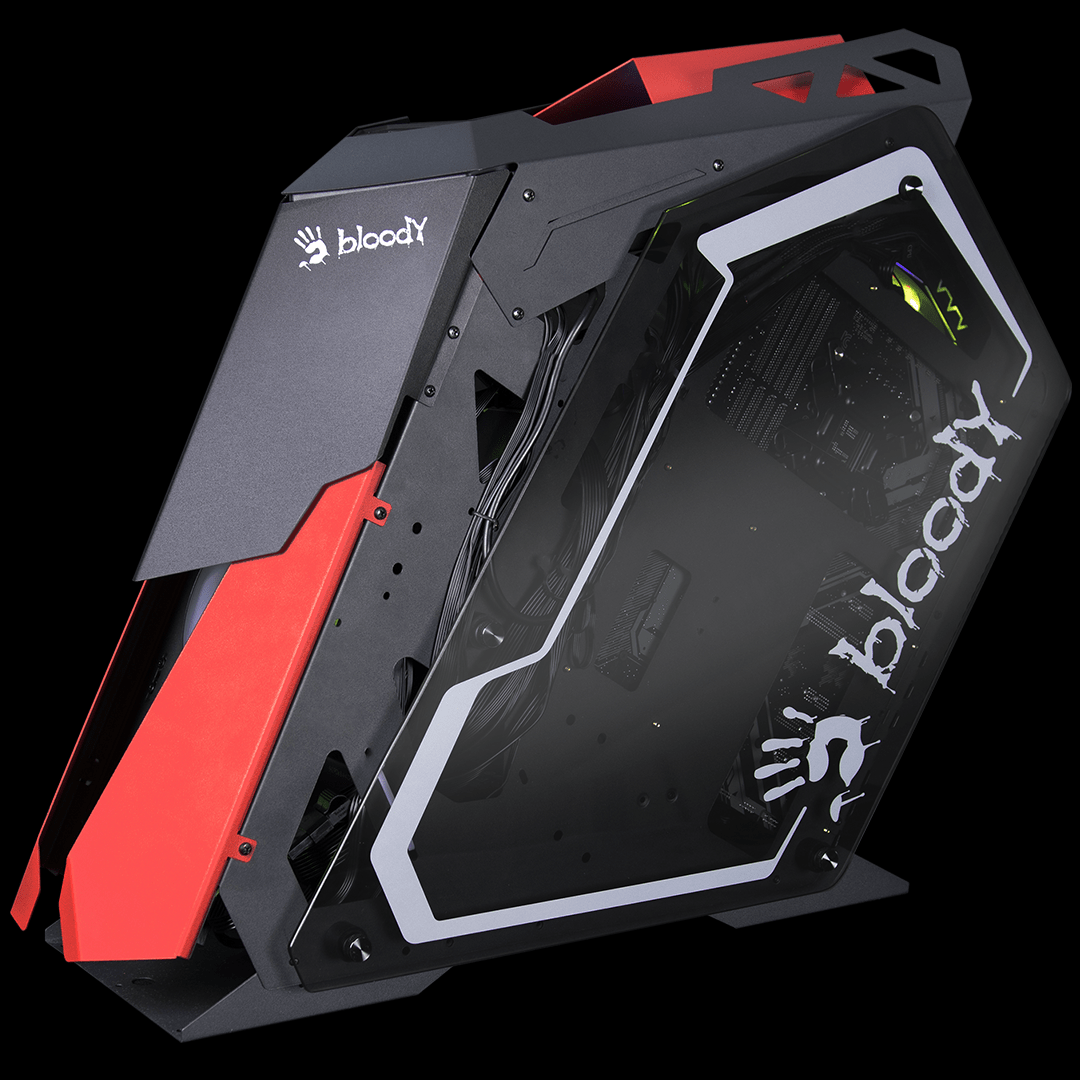 Bloody GH-30 Rogue Mid Tower Gaming Case. RGB ATX PC Case Price in Pakistan.