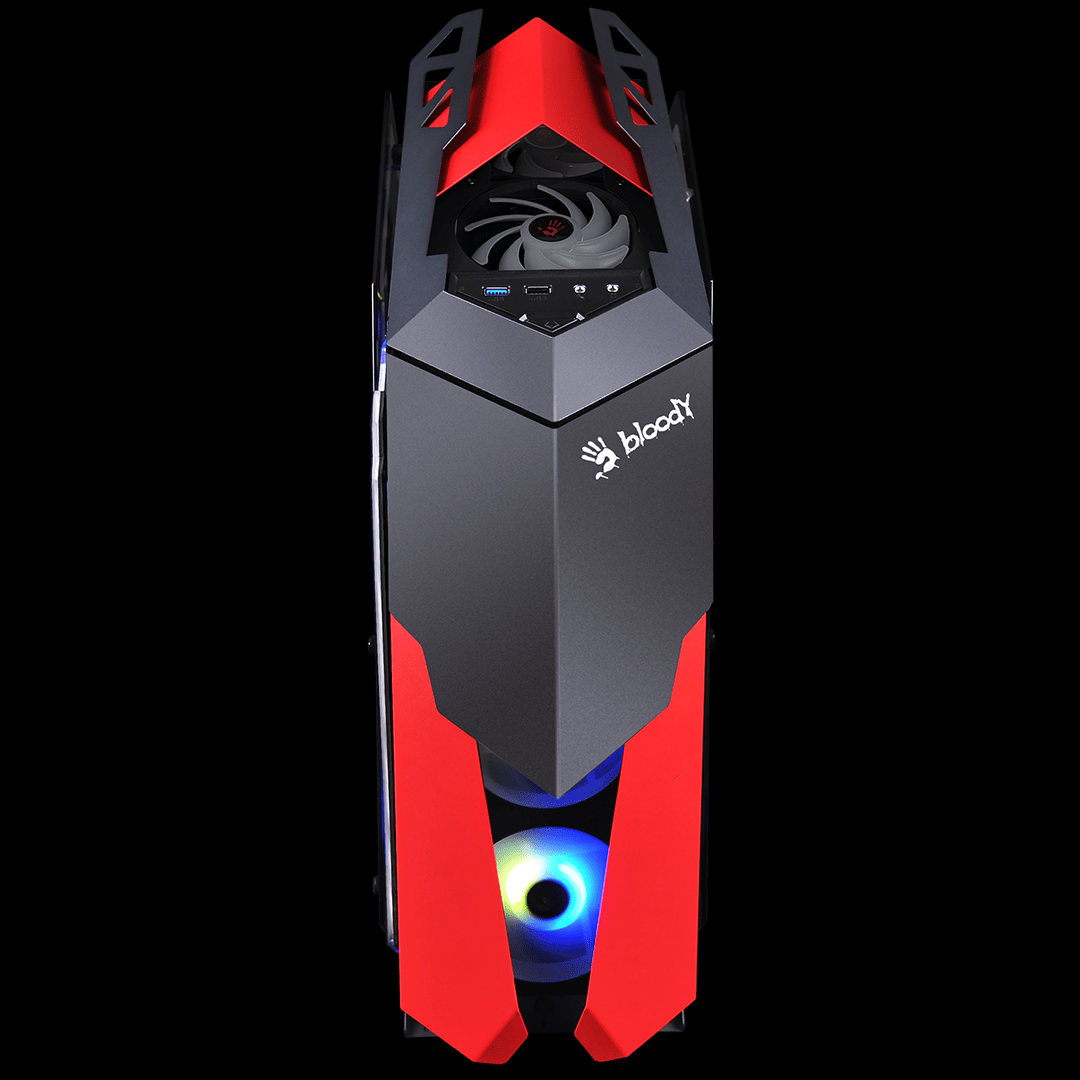 Bloody GH-30 Rogue Mid Tower Gaming Case. RGB ATX PC Case Price in Pakistan.