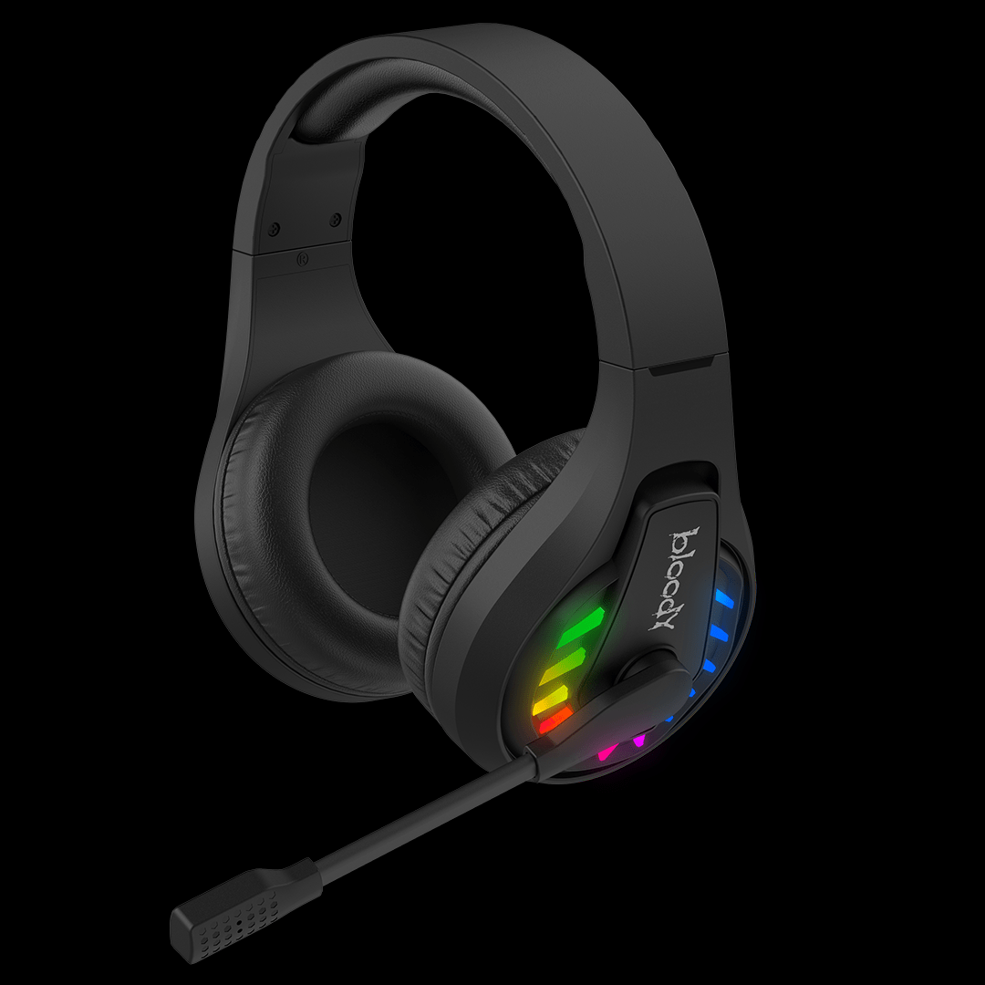 Bloody GR230 Dual Mode Wireless Gaming Headset. Bluetooth & Wired RGB Headphones Price in Pakistan.