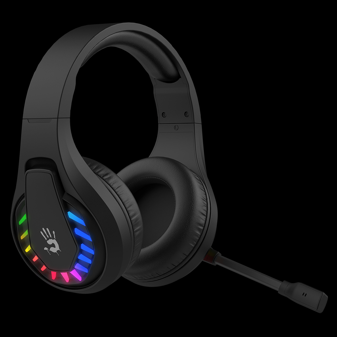 Bloody GR230 Dual Mode Wireless Gaming Headset. Bluetooth & Wired RGB Headphones Price in Pakistan.