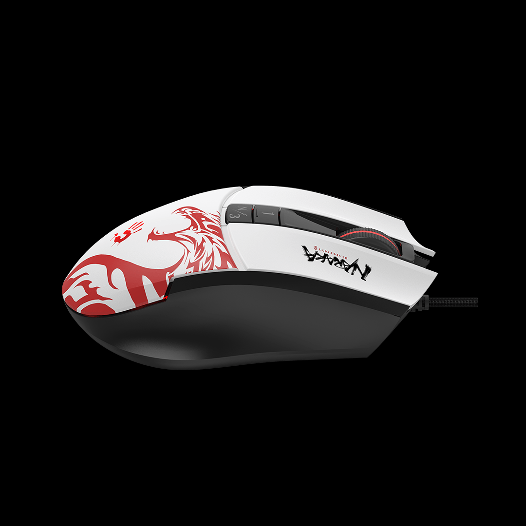 Bloody L65 Max RGB Gaming Mouse Naraka. High-Precision Wired RGB Mouse Price in Pakistan.