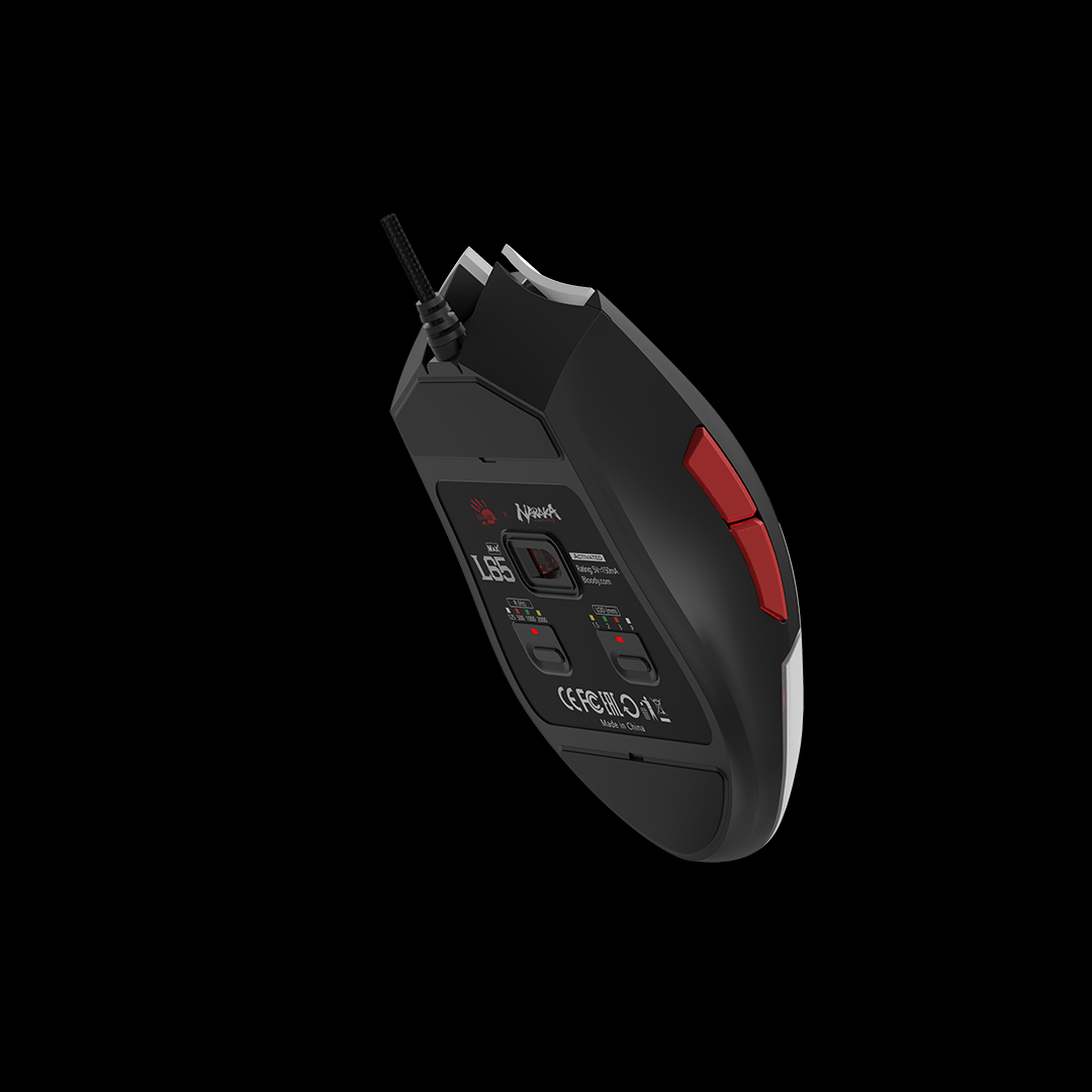 Bloody L65 Max RGB Gaming Mouse Naraka. High-Precision Wired RGB Mouse Price in Pakistan.