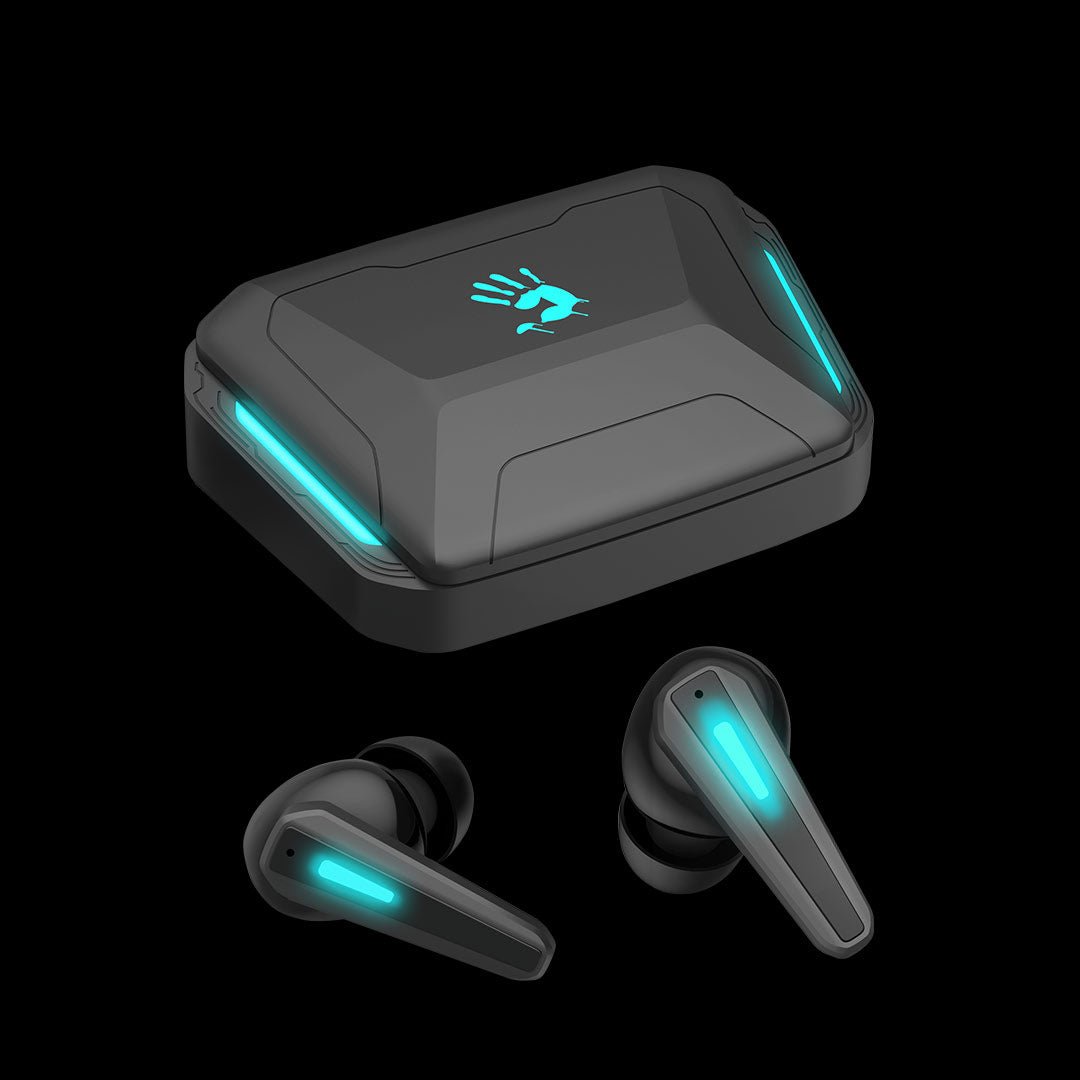 Bloody M70 Wireless Gaming Earbuds Blue. Bluetooth RGB Stereo Earbuds Price in Pakistan.