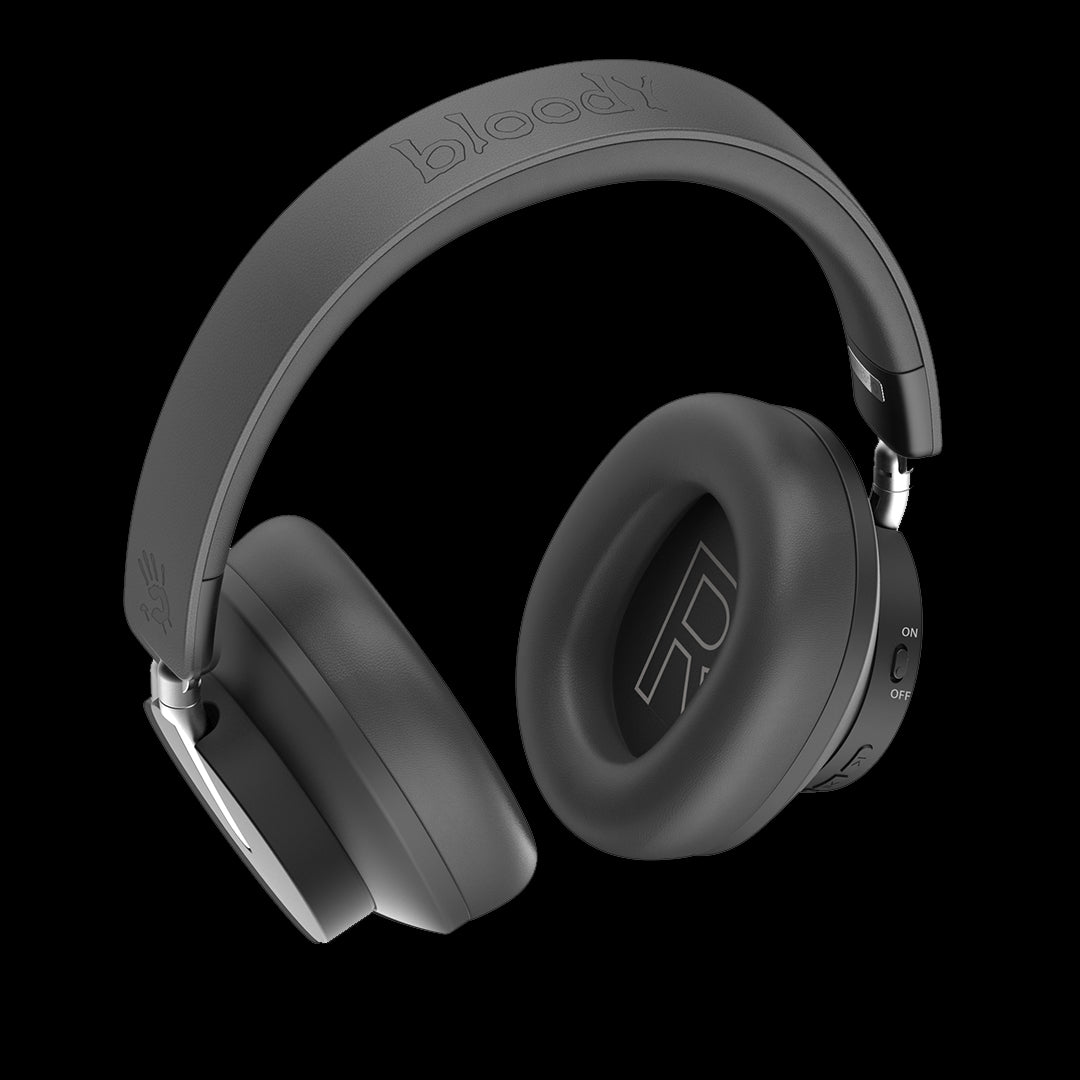 Bloody MH390 Bluetooth v5.3 Wireless Headset Black. RGB Stereo Gaming Headphones Price in Pakistan.