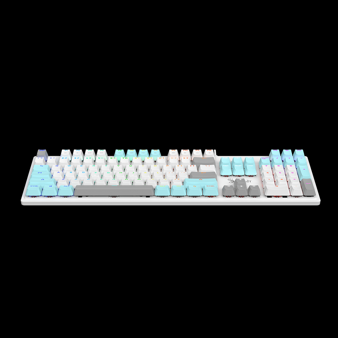 Bloody S520N Mechanical Switch RGB Keyboard Icy White. Hot-Swappable Gaming Mechanical Keyboard Prices in Pakistan