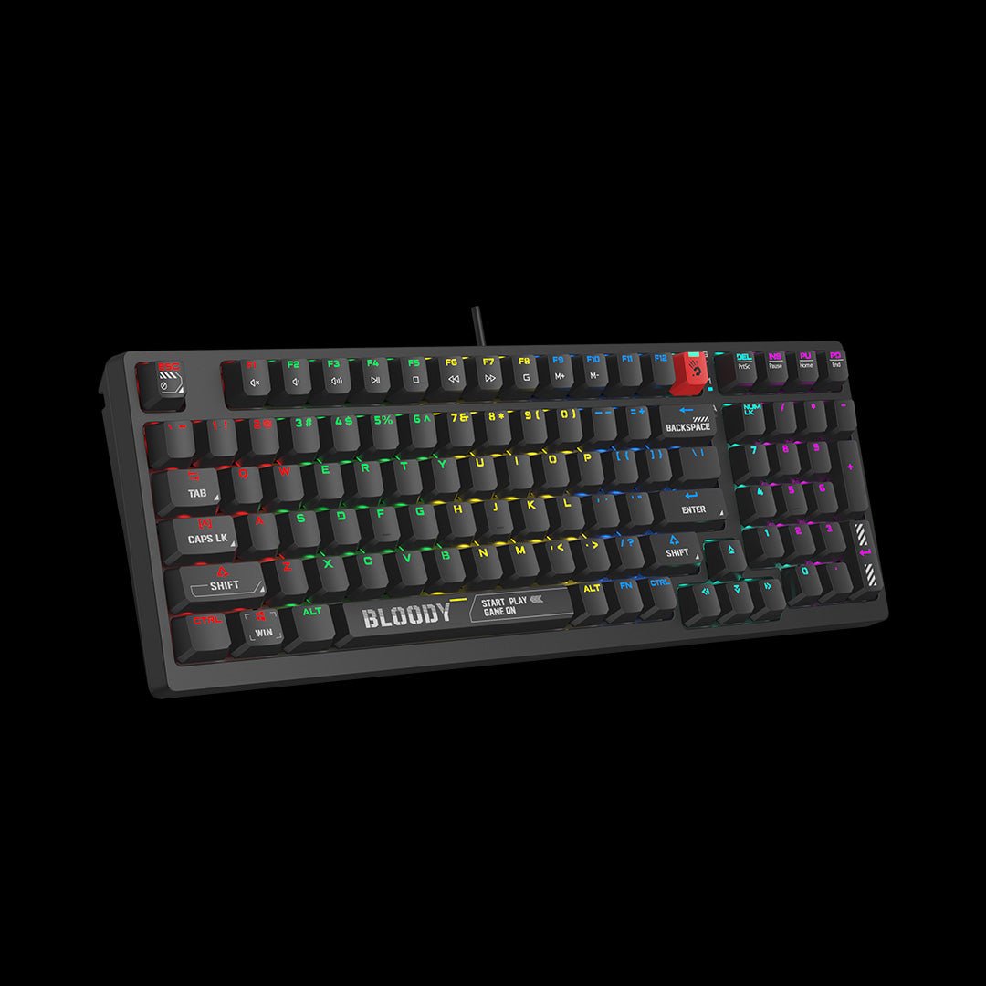 Bloody S98 BLMS Mechanical Gaming Keyboard. RGB Wired Mechanical Keyboard Price in Pakistan for Gamers.