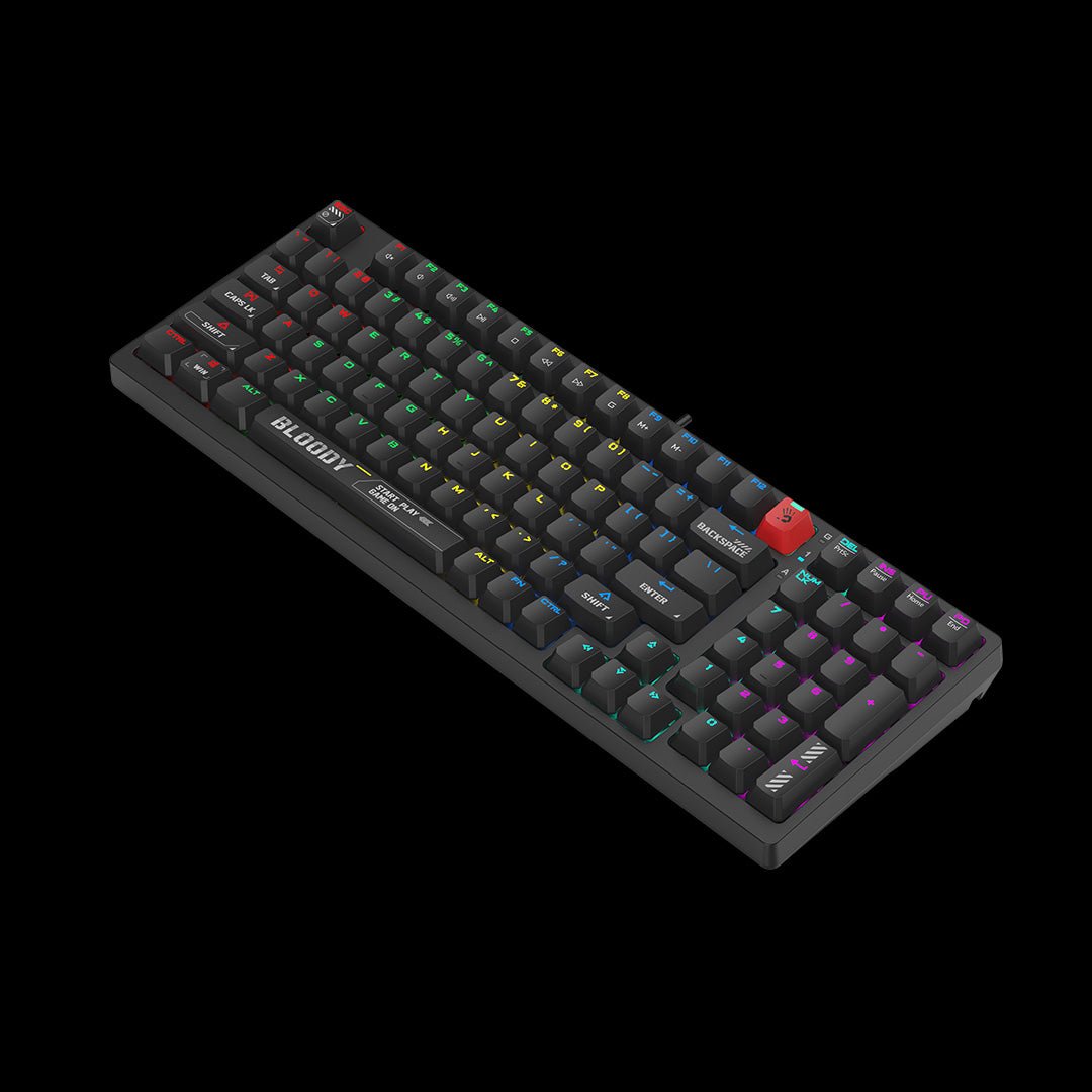 Bloody S98 BLMS Mechanical Gaming Keyboard. RGB Wired Mechanical Keyboard Price in Pakistan for Gamers.