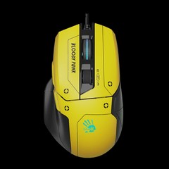Bloody W70 Max RGB Gaming Mouse Punk Yellow. High-Precision Wired RGB Gaming Mouse Price in Pakistan.