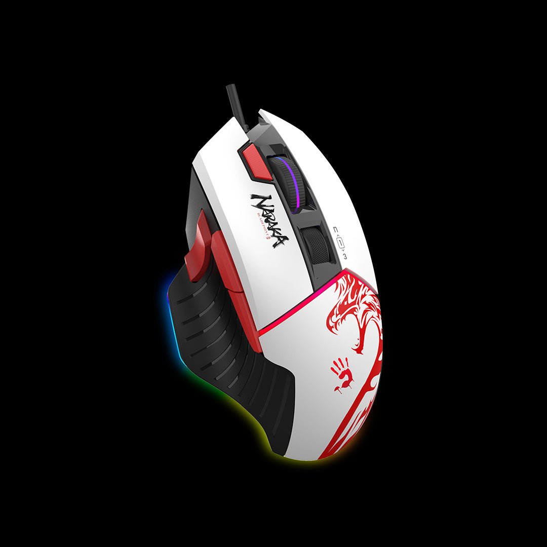 Bloody W95 Max Naraka RGB Gaming Mouse. High-Precision Wired RGB Mouse Price in Pakistan.